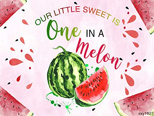 Our Little Sweetie is One in A Melon
