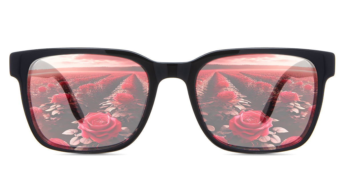 Wells Men's Prescription Tinted Glasses - UV Protection & Blue Light Blocking for Driving, Reading & Outdoor Activities