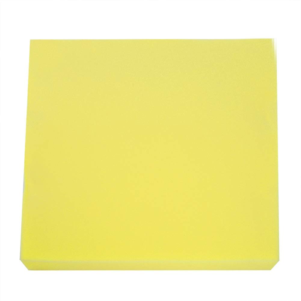 6 Pack Acoustic Foam Panels - Professional Soundproofing Wall Tiles for Home Studio, Office & Music Rooms - Noise Reduction & Echo Absorption (Yellow) - Perfect for Recording Studios, Home Theaters & Podcast Rooms