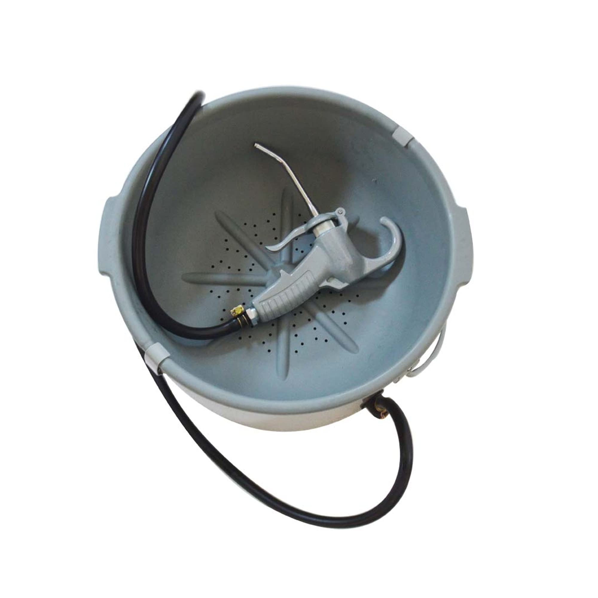 INTBUYING Portable Handheld Oiler Bucket - Pipe Threading Machine Lubricator & Oil Gun for Drum Set Tools - Perfect for Plumbing, HVAC, and Industrial Pipe Threading Applications