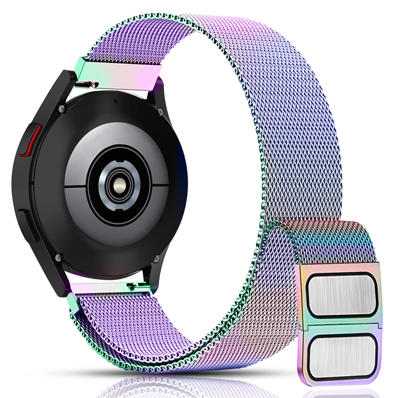 Samsung Galaxy Watch 4/5/6 Milanese Band - 20mm Comfortable & Breathable for Workouts & Daily Use