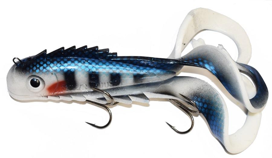 Chaos Tackle Mid Medussa Fishing Lure - Premium Soft Plastic Bait for Bass, Walleye, and Trout - Perfect for Freshwater and Saltwater Fishing Adventures