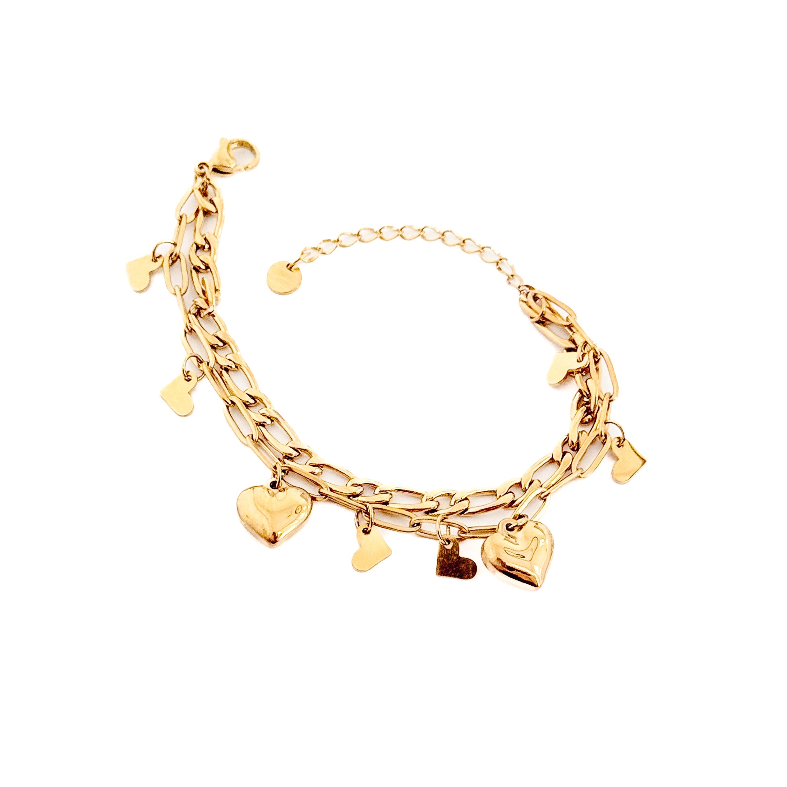 Elegant Gold Charm Bracelet for Women - Classic & Timeless Jewelry Gift for Birthday, Anniversary & Special Occasions