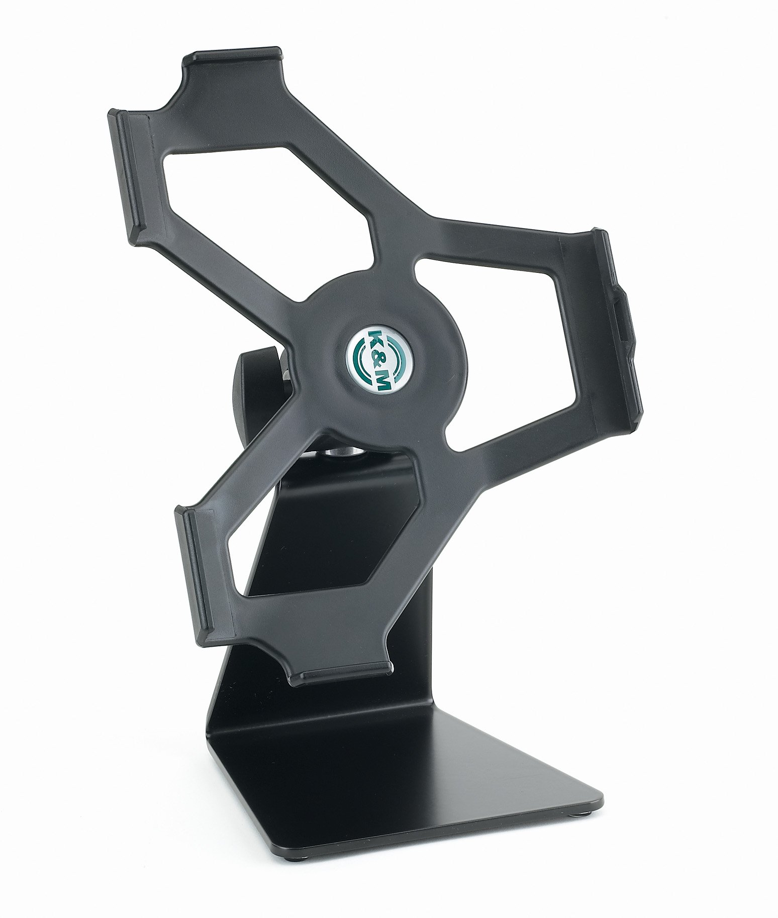K&M Stands iPad 2 Adjustable Tablet Holder - Portable Desktop Stand for iPad 2/3/4, Air, Mini & Pro - Perfect for Home, Office, Kitchen & Studio Use
