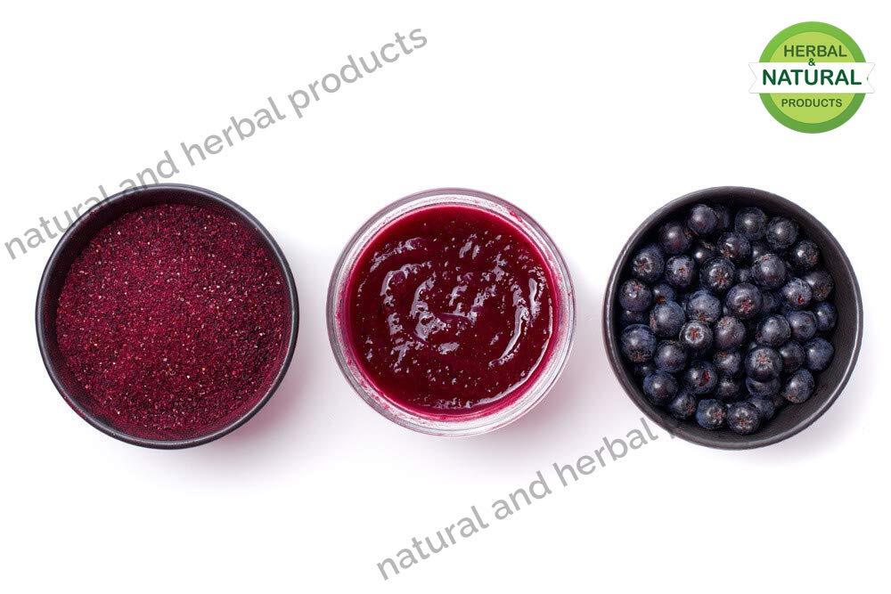 Organic Blackberry Seed Powder | Jamun Seeds | Java Plum | Natural Skin Care for Face Mask & Even Tone | Supports Heart Health, Diabetes, Weight Loss & Immunity Booster - 200g | Perfect for DIY Beauty & Wellness Recipes