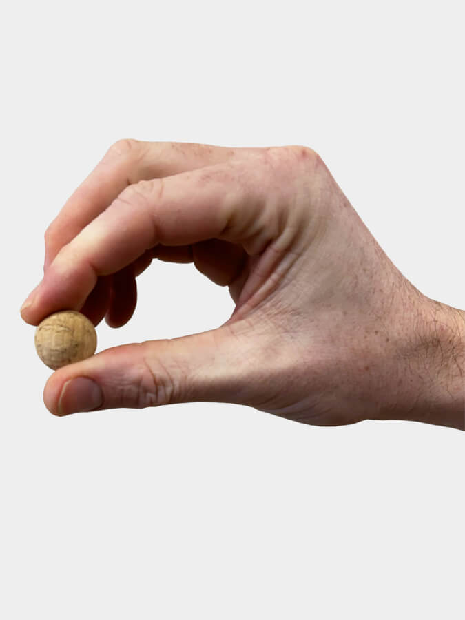 Premium Cork Massage Balls for Yoga, Myofascial Release & Trigger Point Therapy - Natural Eco-Friendly Yoga Accessories for Athletes & Physical Therapy
