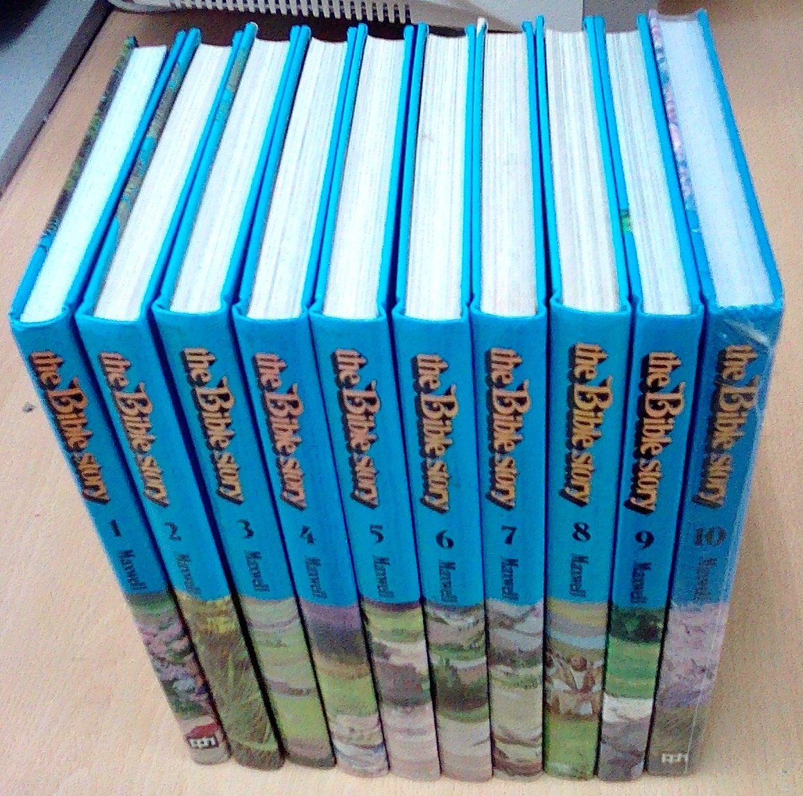 The Bible Story Complete 10 Volume Set - Illustrated Christian Bible Books for Kids & Adults - Perfect for Sunday School, Family Devotions & Bible Study