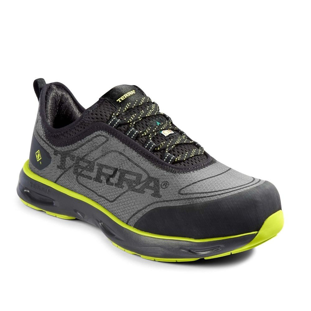 Terra Lites Unisex Composite Toe Athletic Safety Shoes TR0A4NRBBL - Lightweight Work Sneakers for Men & Women, Yellow/Black - Perfect for Construction, Warehouse & Industrial Work Safety