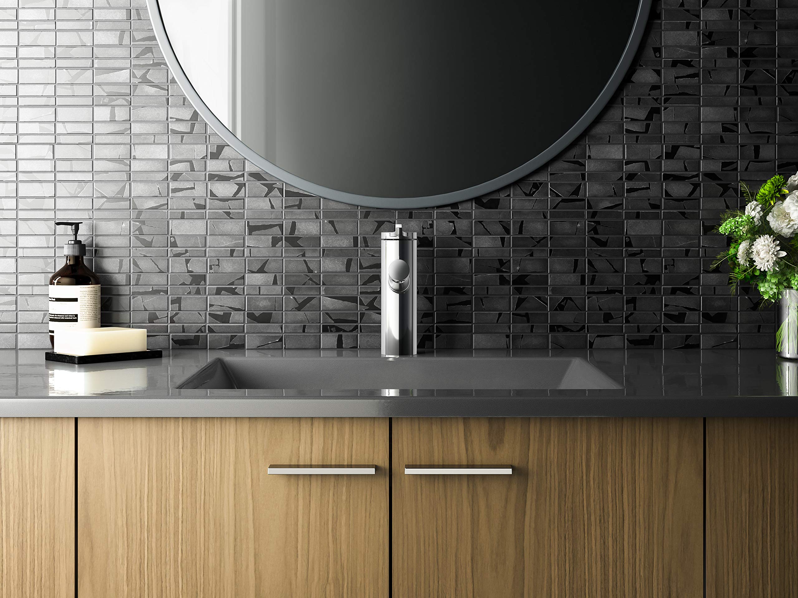 KOHLER Elate Single-Handle Bathroom Sink Faucet - 0.5 GPM Water-Saving Design - Perfect for Modern Bathrooms & Powder Rooms