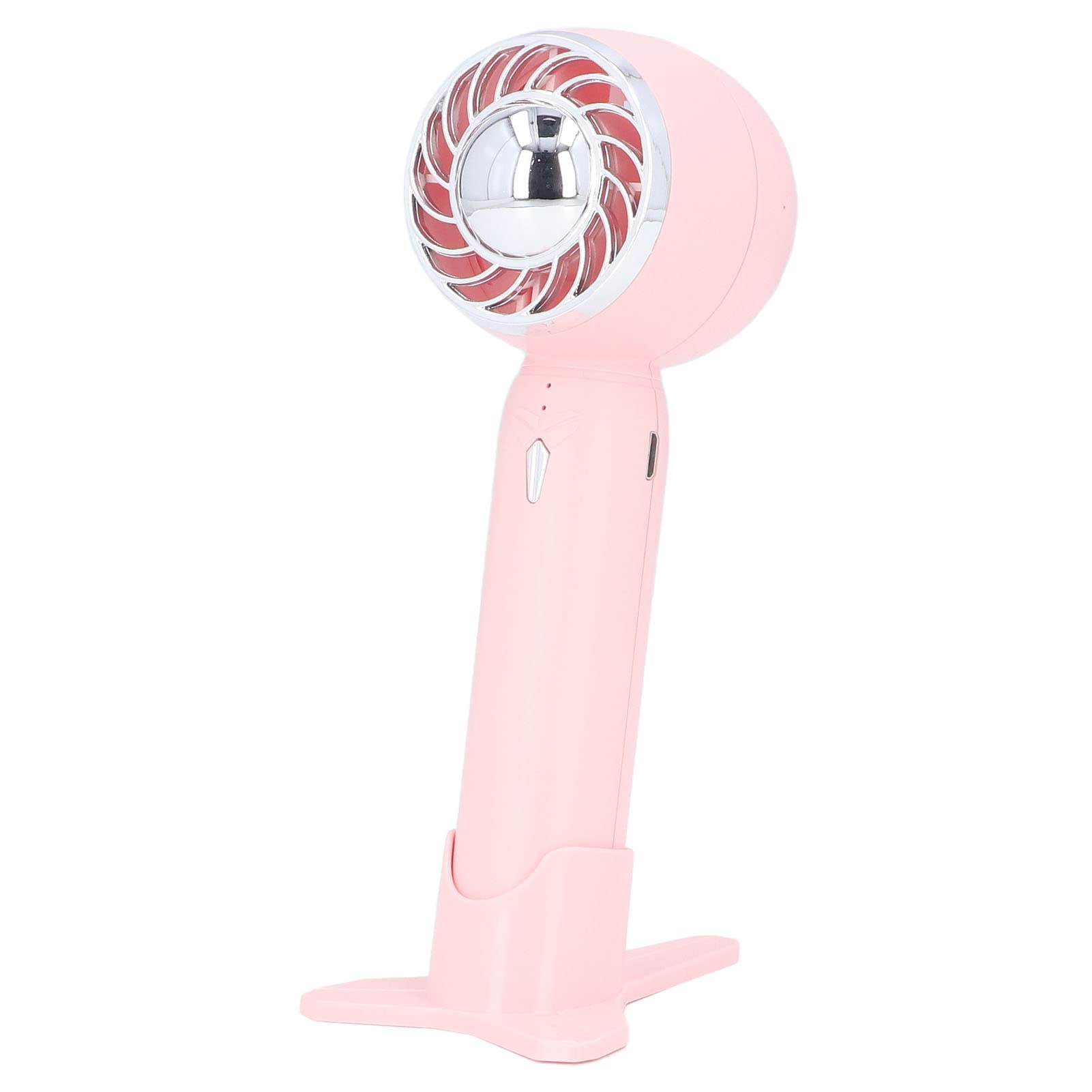 Portable USB Mini Fan - 3 Speed Supercharged Compact Blades for Office, Travel & Outdoor Use | Pink Personal Cooling Fan for Desk, Car, Camping & Beach