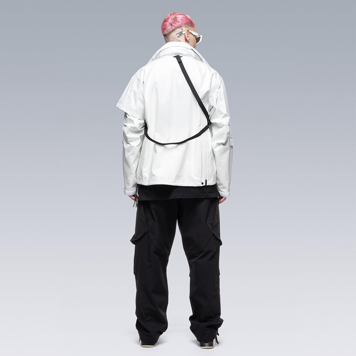 Acronym J101 GT White - Premium Men's Waterproof Jacket for Urban Commuting & Outdoor Adventures