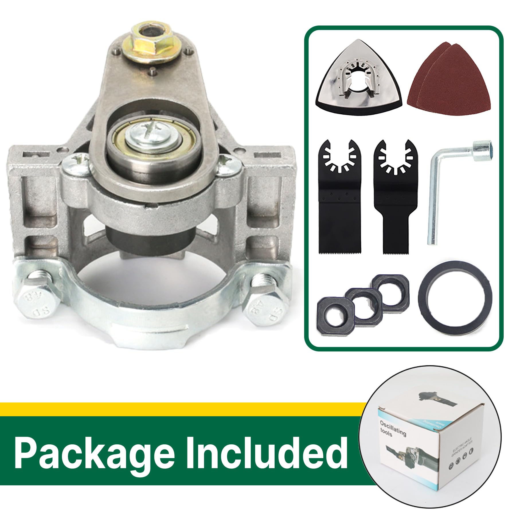 T TOVIA Angle Grinder Multi-Tool Adapter Kit - M10 M14 5/8