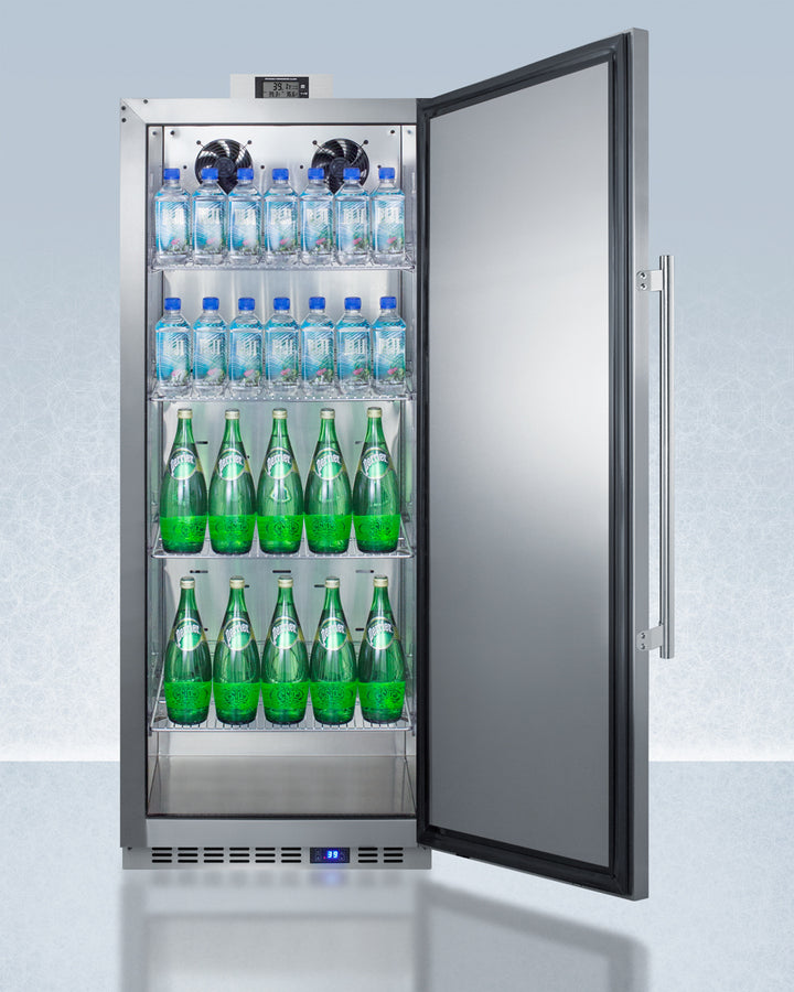 Accucold 24-Inch Wide Nutrition Center All Refrigerator - FFAR121SSNZ | Commercial Grade Medical Fridge for Labs, Pharmacies & Hospitals | Energy Efficient Stainless Steel Refrigeration Unit