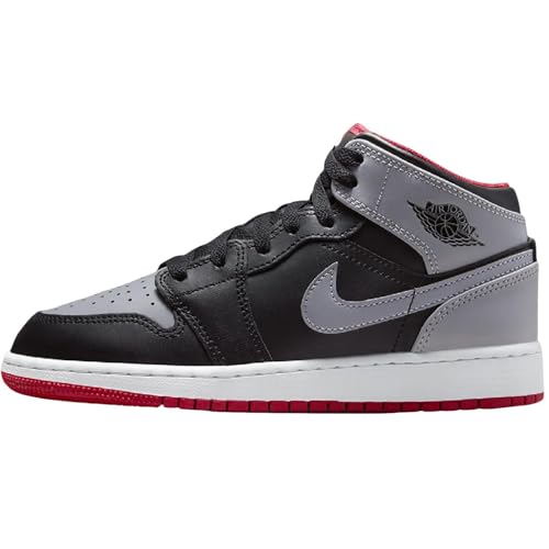 Black/Cement Grey-fire Red-white
