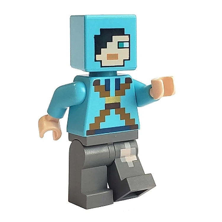LEGO Minecraft Dragon Slayer Minifigure (2019) - Perfect for Minecraft Fans, Collectors & Creative Play