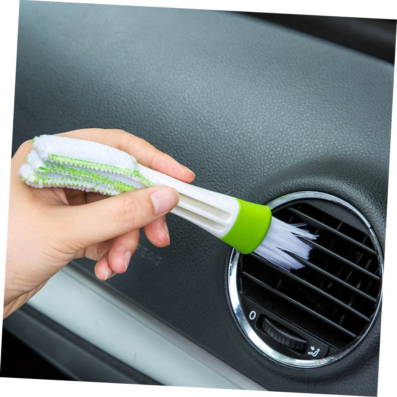 Vaguelly Multifunctional Air Vent Cleaner Brush - Mini Duster for Air Outlets, Fans & Shutters | Perfect for Home, Car AC Vents & Electronics Cleaning
