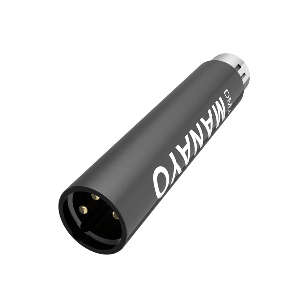 Professional In-line Microphone Preamp - High Gain Mic Booster Preamplifier for Dynamic & Passive Ribbon Mics (Black) | Perfect for Podcasting, Studio Recording & Live Performances