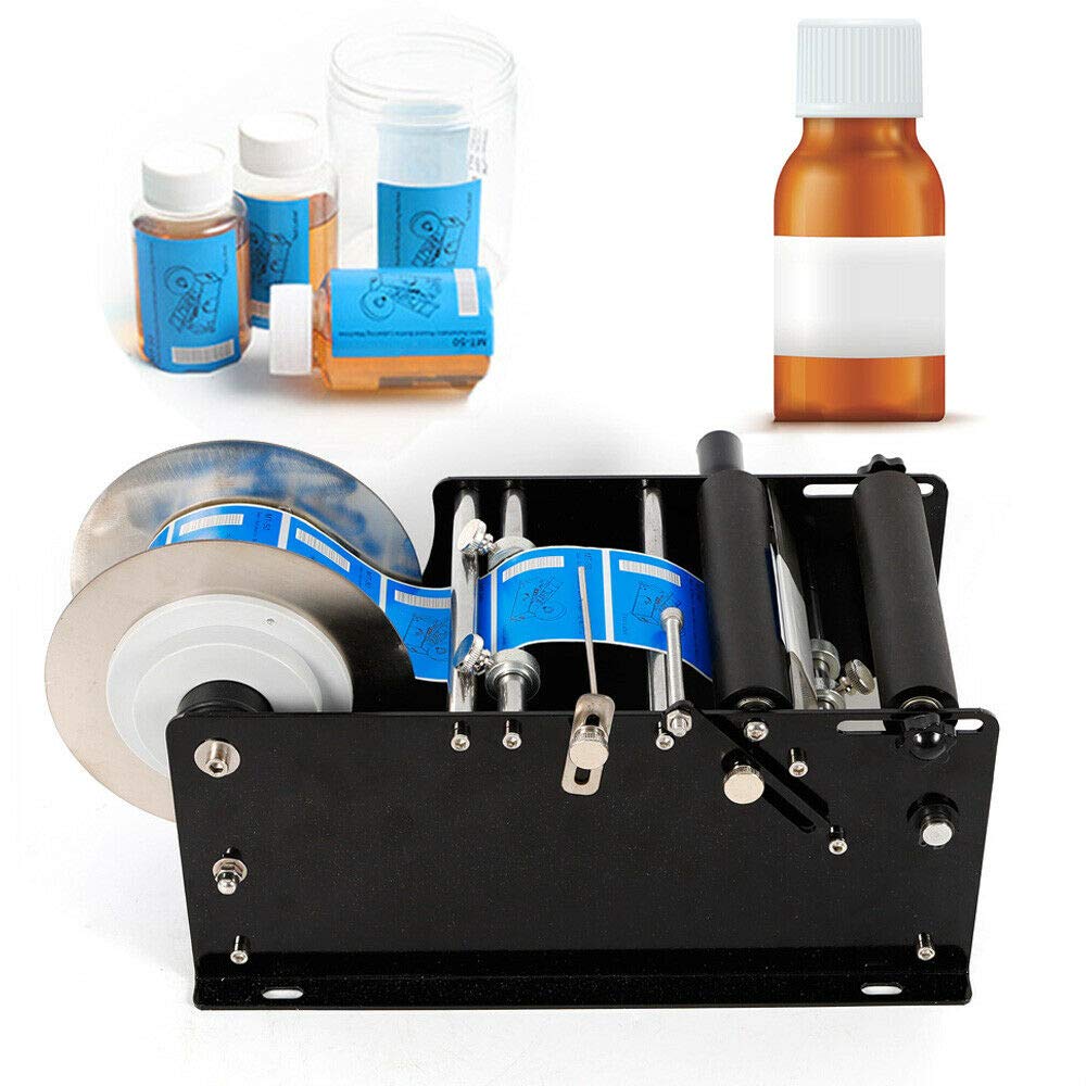MT-30 Manual Labeling Machine - Bottle Label Applicator for 0.79