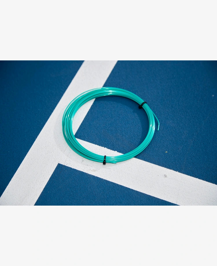 Luxilon Eco Power 17g Tennis String Set - Premium Polyester String for Enhanced Spin & Control | Perfect for Competitive Players & Tournament Play