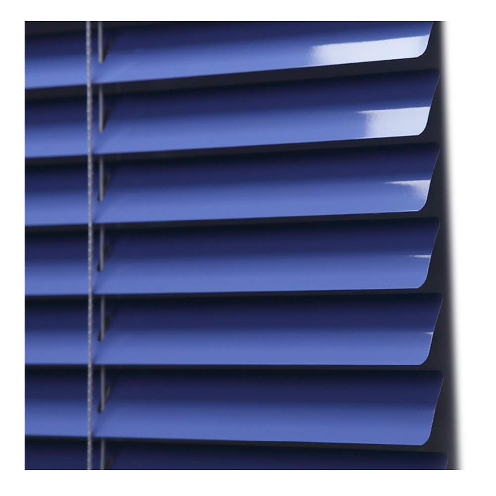 Premium Aluminum Venetian Blinds - Rustproof, UV Protection & Self-Cleaning Slat Curtains for Bedroom Privacy (80x200cm, Blue) | Perfect for Home, Office & Sunroom Window Treatments
