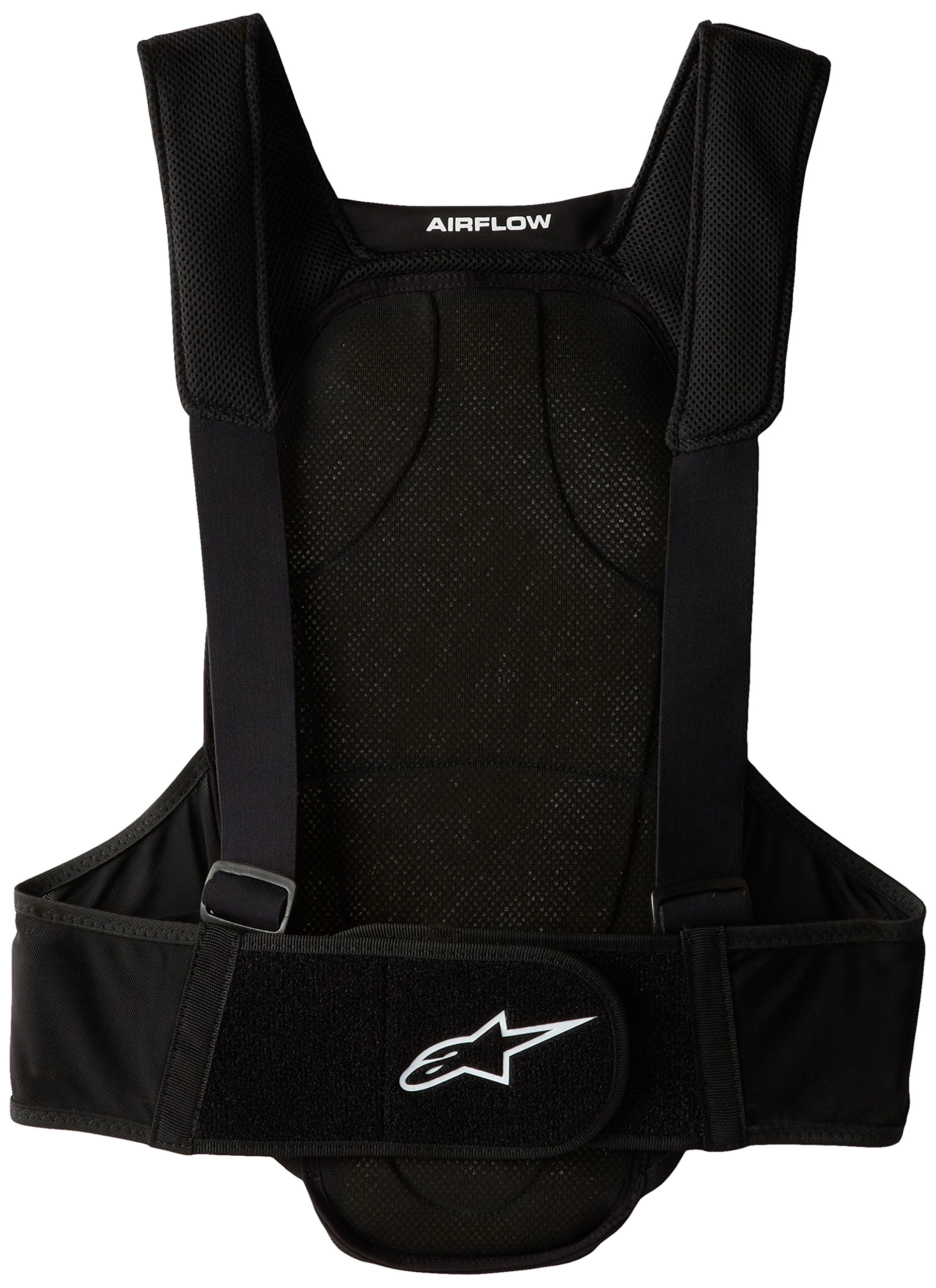 Alpinestars Men's Evolution Back Protector - CE Certified Motorcycle Spine Protection for Riding Safety (Perfect for Street Bikes, Racing & Adventure Touring)