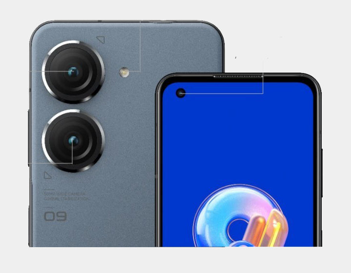 ASUS ZenFone 9 AI2202 5G Smartphone - 128GB Storage, 8GB RAM, Dual SIM, GSM Unlocked (Midnight Blue) - Compact Flagship Phone for Gaming, Photography & Travel