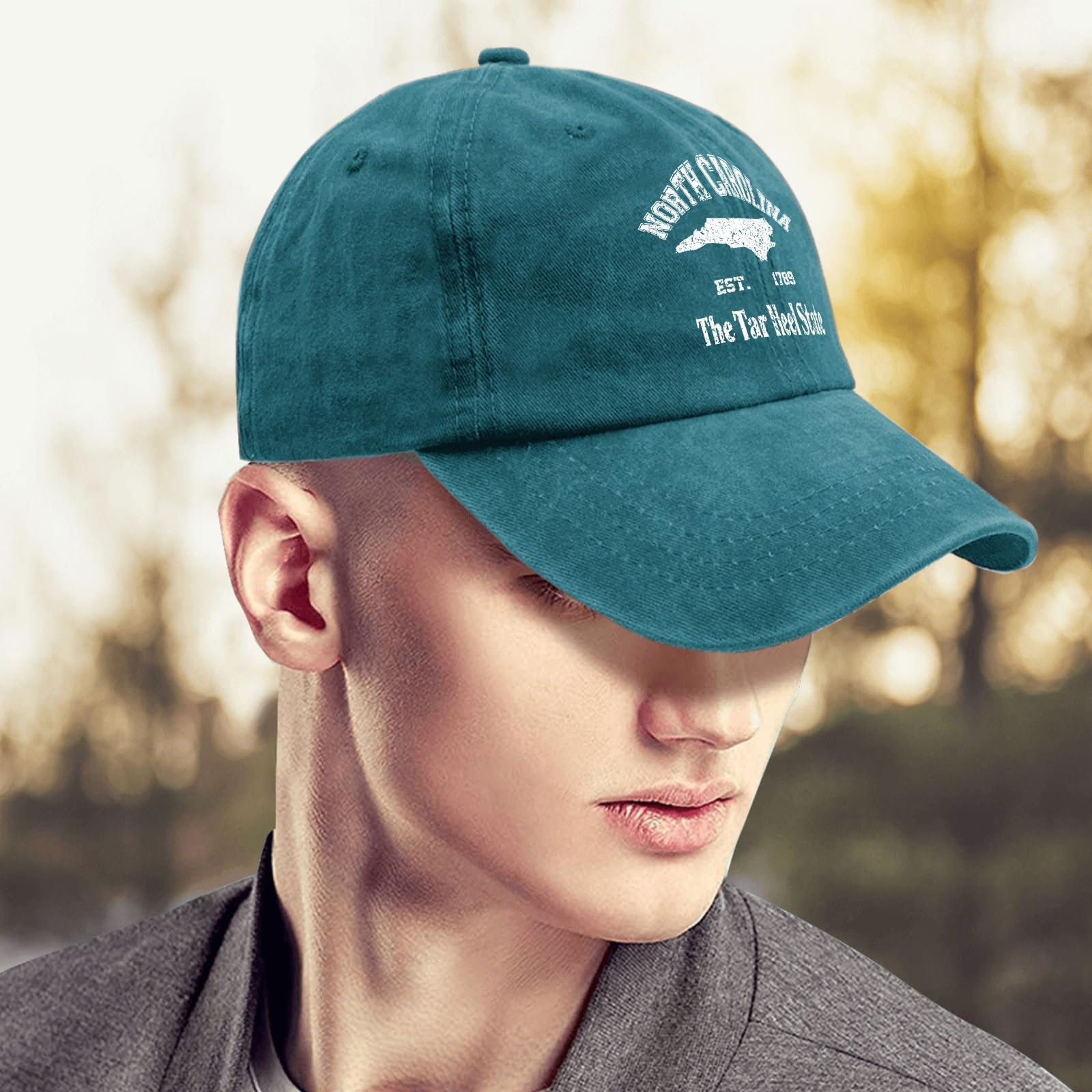 Women's & Men's Baseball Cap - Pigment Black Adjustable Cotton Hat for Outdoor Sports, Casual Wear & Gifts - Perfect for Running, Hiking, Travel & Daily Fashion