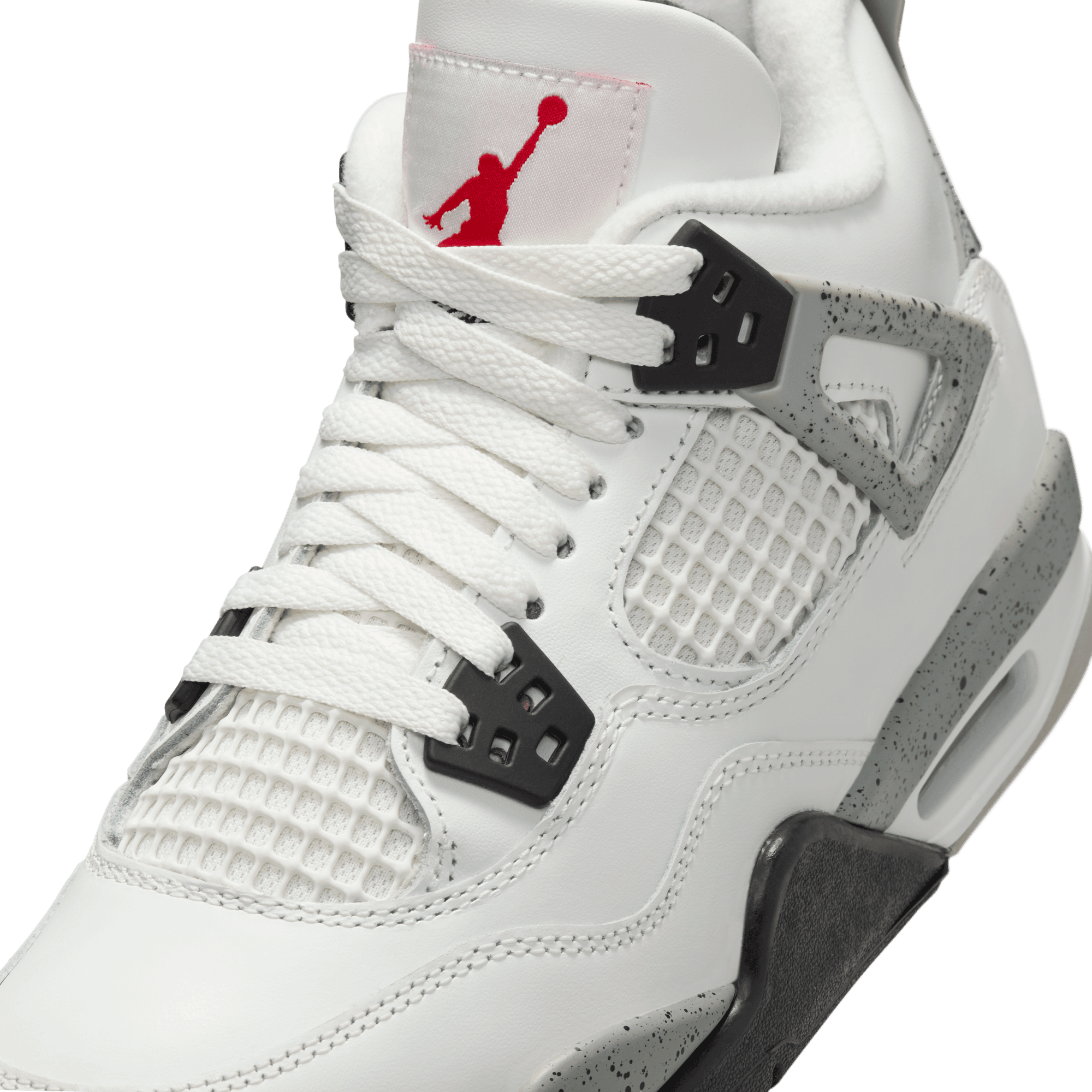 Original Air Jordan 4 Retro OG (GS) White Cement - Men's/Women's Basketball Shoes for Sports & Casual Wear