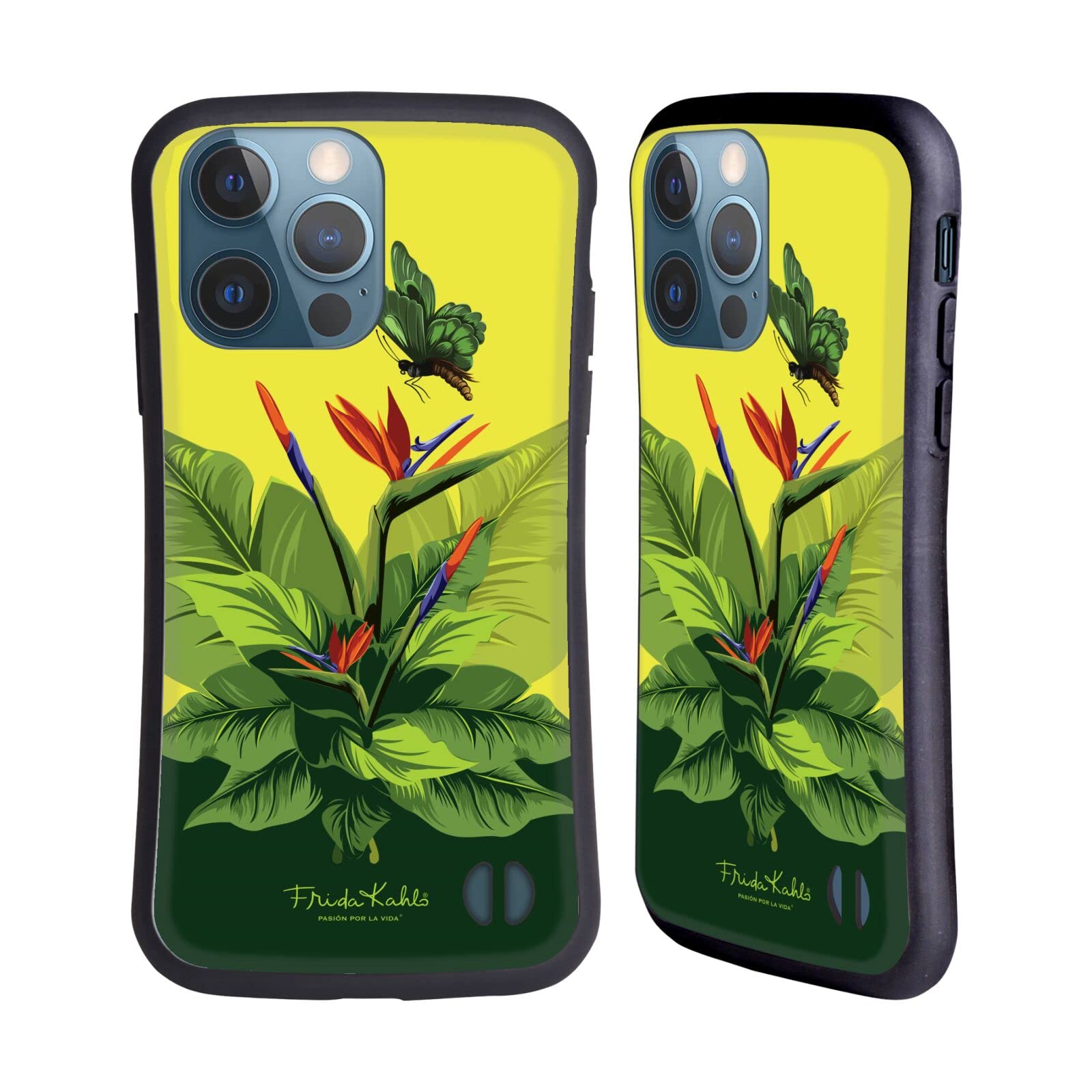 Frida Kahlo Birds on Branches iPhone 13 Pro Case - Officially Licensed Tropical Hybrid Phone Cover by Head Case Designs | Perfect for Art Lovers & Nature Enthusiasts