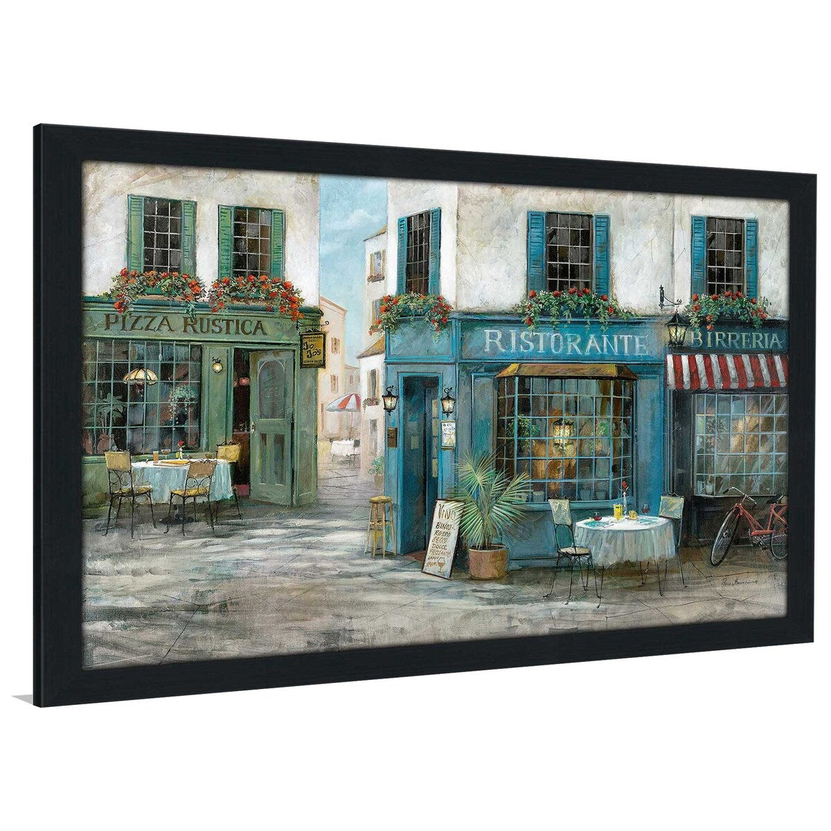 Birreria by Ruane Manning - Premium Acrylic Wall Art Print - Perfect for Home, Office & Restaurant Decor