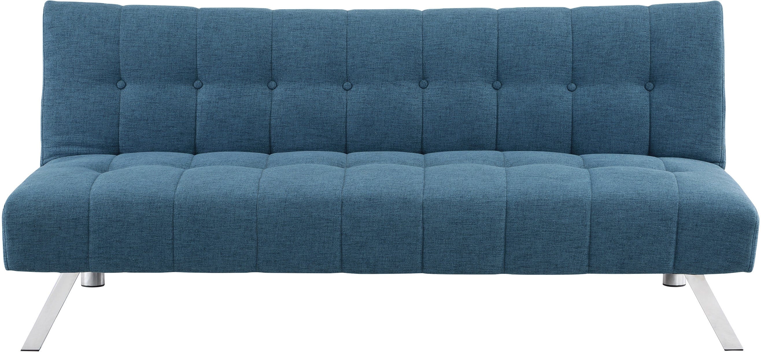 Office Star Sawyer Futon [SYR] - Comfortable Convertible Sofa Bed for Small Spaces, Guest Rooms & Dorm Rooms - Modern Sleeper Futon with Sturdy Metal Frame - Perfect for Apartments, Studios & Home Offices