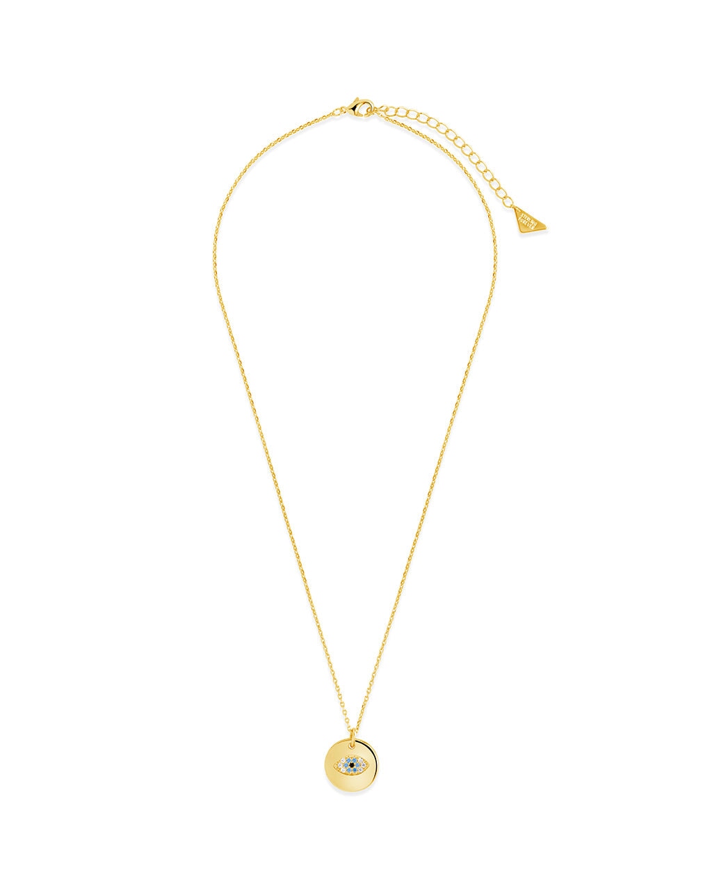 Madison CZ Evil Eye Pendant Necklace for Women - 925 Sterling Silver Protection Jewelry Gift for Her | Perfect for Everyday Wear, Parties & Spiritual Healing