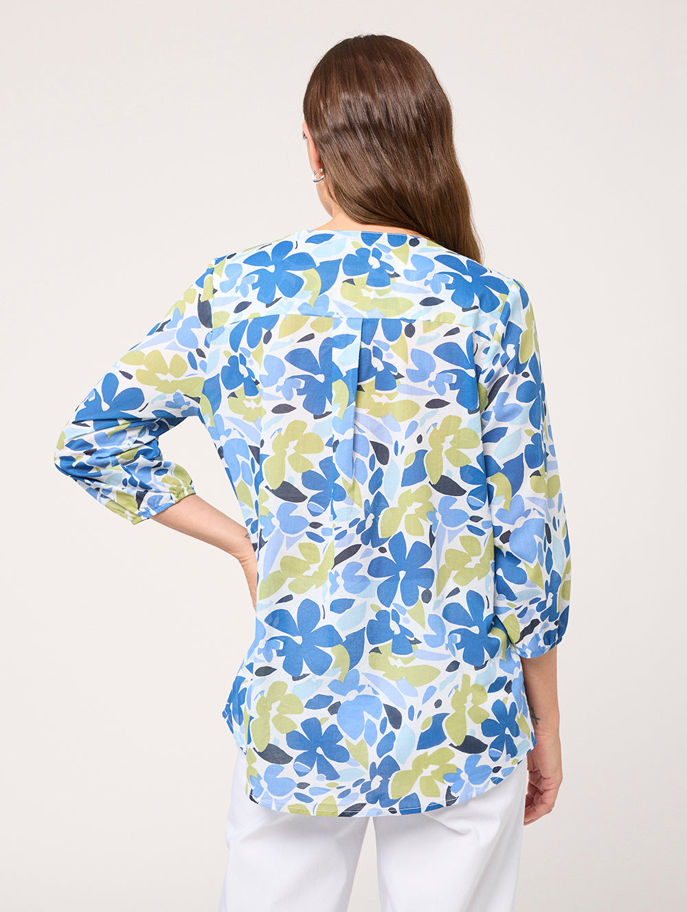Sabryna Women's 3/4 Sleeve Blouse - Casual Button Down Shirt for Office, Work & Everyday Wear | Comfortable & Stylish Top for Spring & Summer Outfits