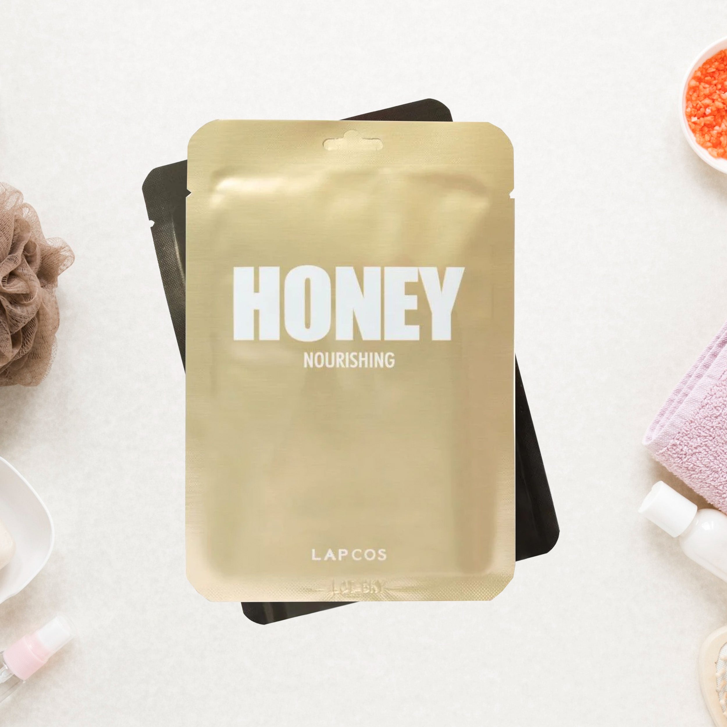 Honey Infused Sheet Face Mask - Hydrating & Brightening for Glowing Skin | Perfect for Spa Nights & Self-Care Routines