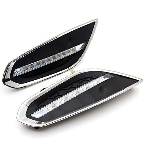 Volvo S60 LED Daytime Running Lights DRL Fog Bumper Kit (2011-2013) - High Visibility & Safety - Perfect for Night Driving & Foggy Conditions
