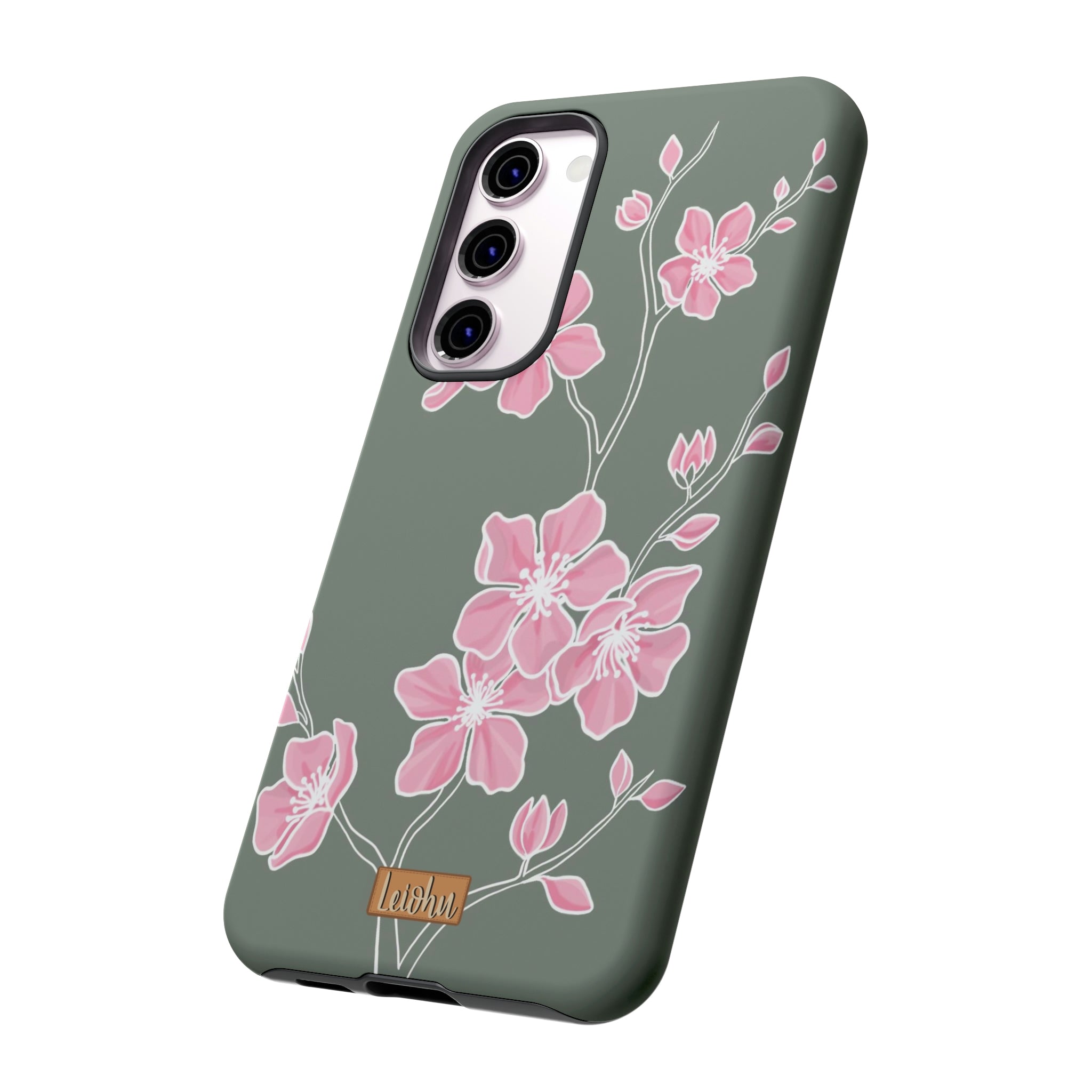 Samsung Galaxy Phone Case with Cherry Blossom Design - Slim Protective Cover for Samsung Galaxy S23/S22/S21 - Perfect for Spring Outfits & Everyday Use