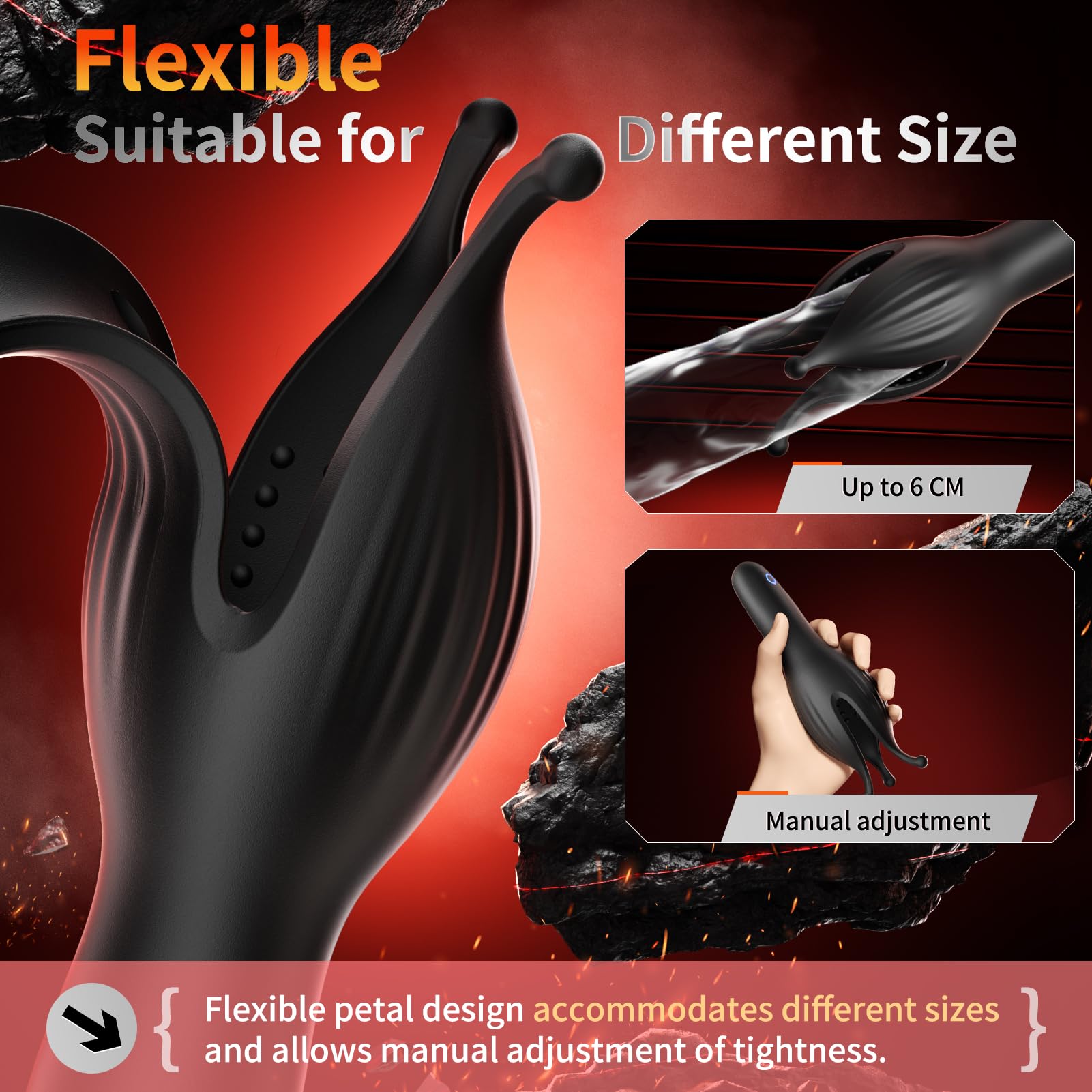 Luapoda Electric Male Masturbator Cup - Powerful 10 Vibration Modes Penis Stimulator for Men, Rechargeable Waterproof Pocket Pussy Sex Toy - Perfect for Solo Play, Couples Fun & Discreet Storage