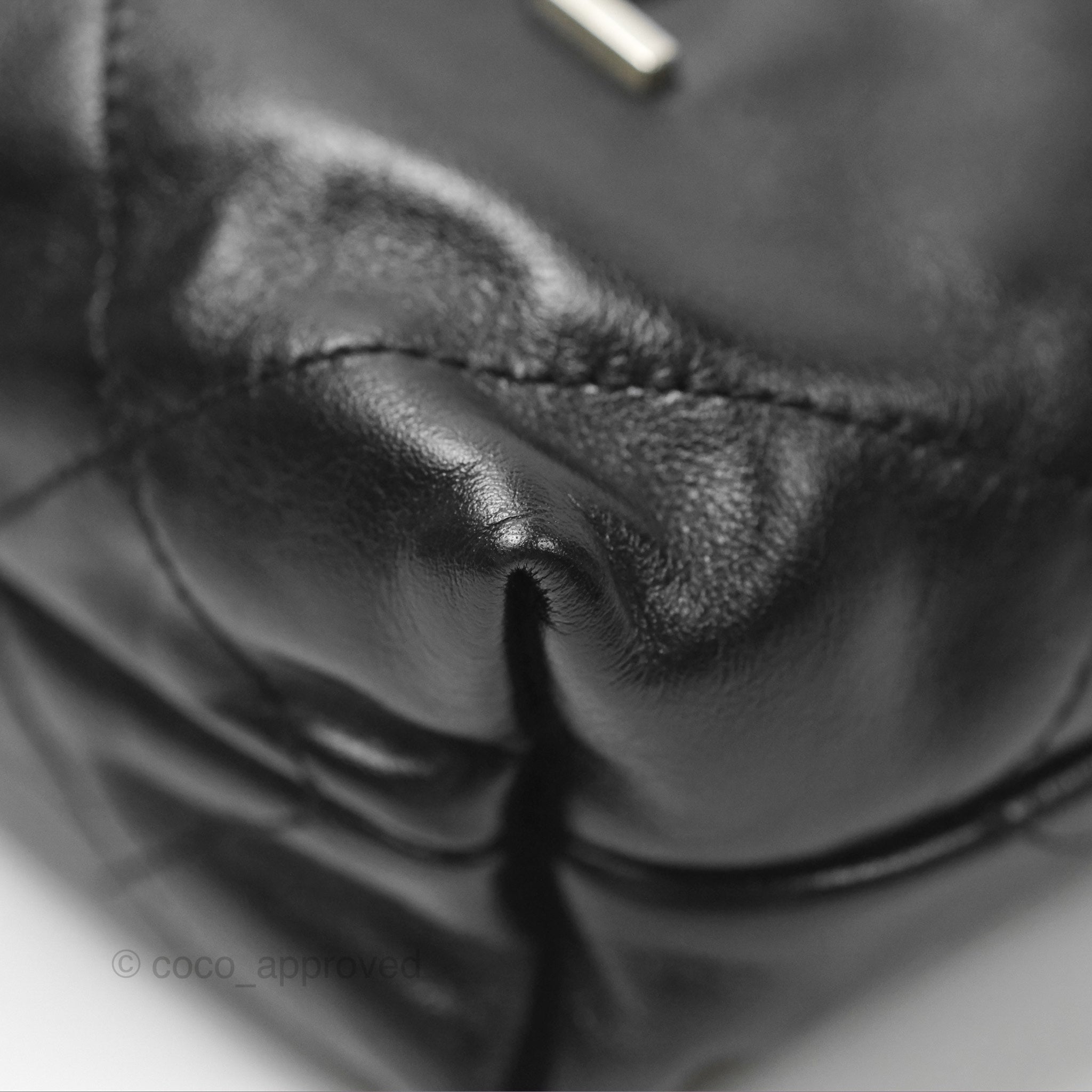 Chanel 22 Mini Bag Black Shiny Crumpled Calfskin with Matte Silver Hardware - Luxury Crossbody Purse for Women, Perfect for Date Night & Evening Events