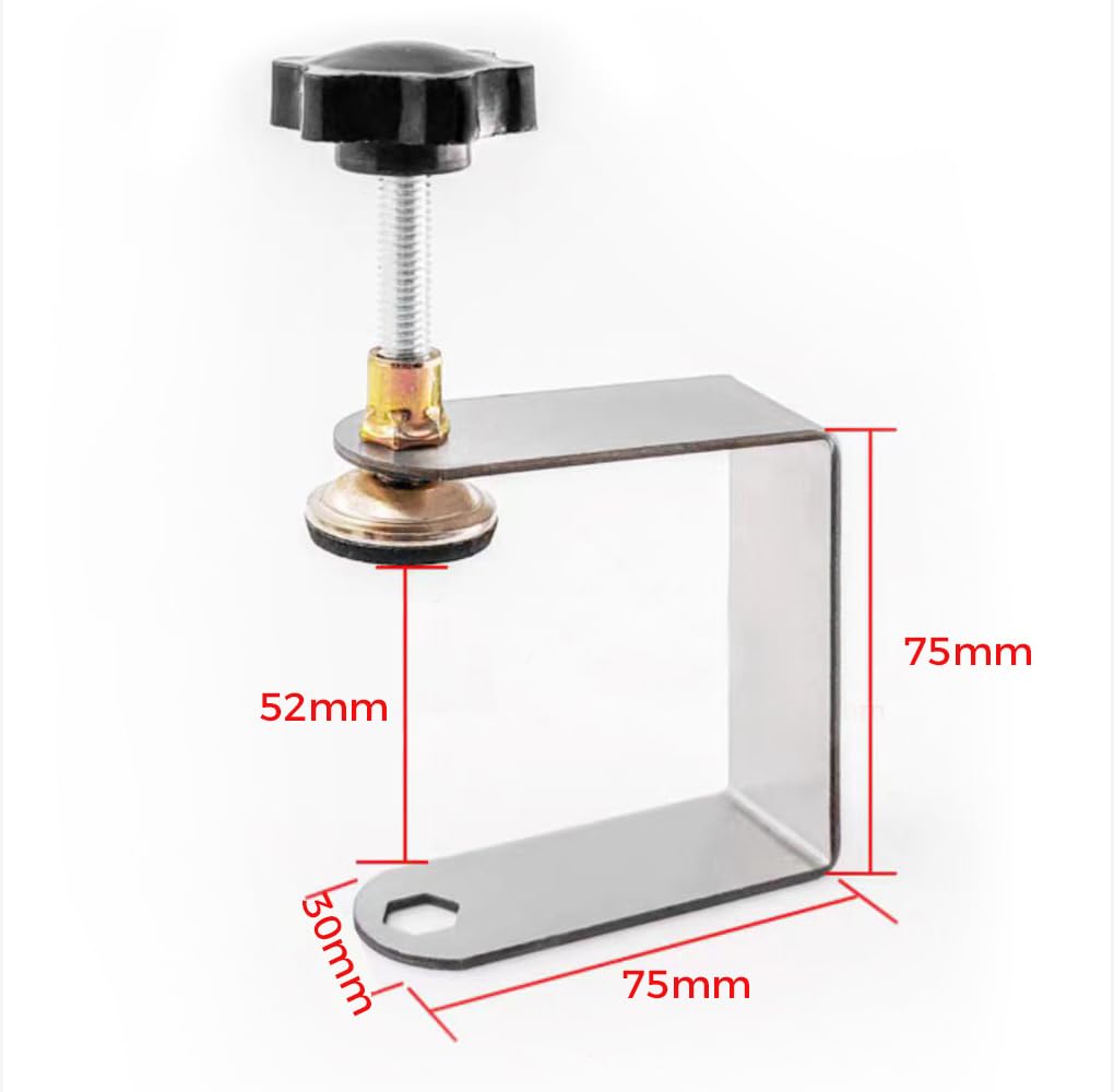 Channel Letter Clamp Set - 2pcs Professional Channel Letter Making Tools with Glue Fixator for LED Signage & Outdoor Business Signs Installation