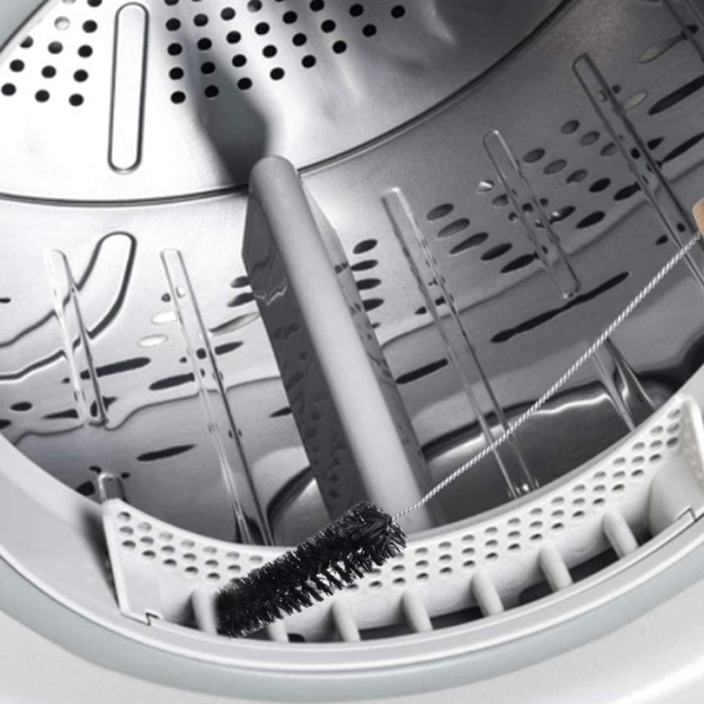 Stainless Steel Wire Brush for Dryer Lint Removal - Flexible Vent Cleaning Brush with Long Coil for Dryer, Fridge, AC & Home Appliances - Perfect for Lint Trap Cleaning & Appliance Maintenance