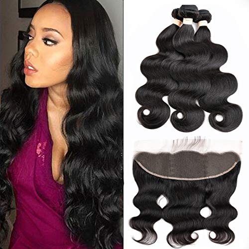 Body Wave Bundles With Frontal