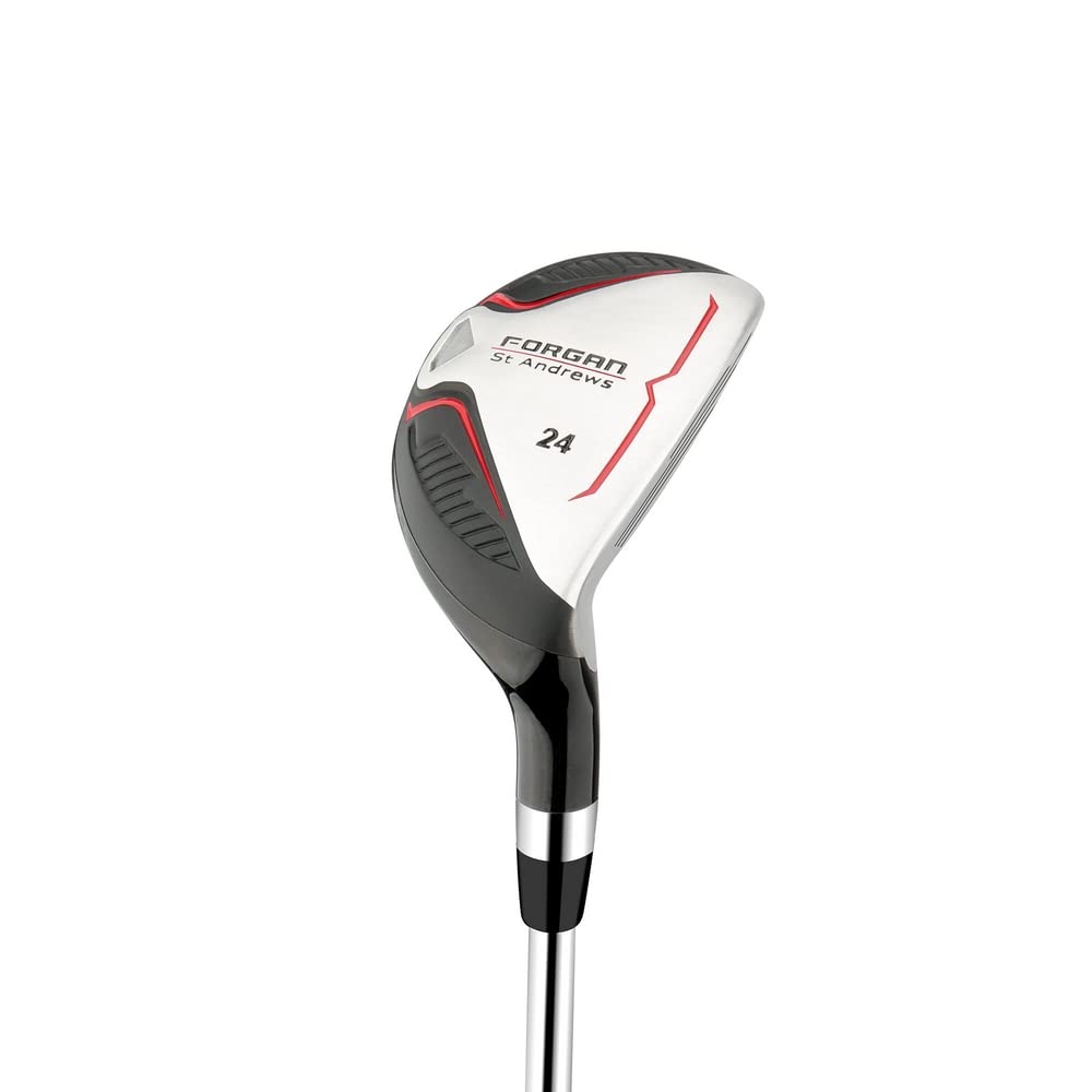 **Forgan of St Andrews F100 Complete Golf Club Set with Bag - Right Handed Men's Clubs for Driving, Chipping & Putting - Perfect for Beginners & Intermediate Golfers**