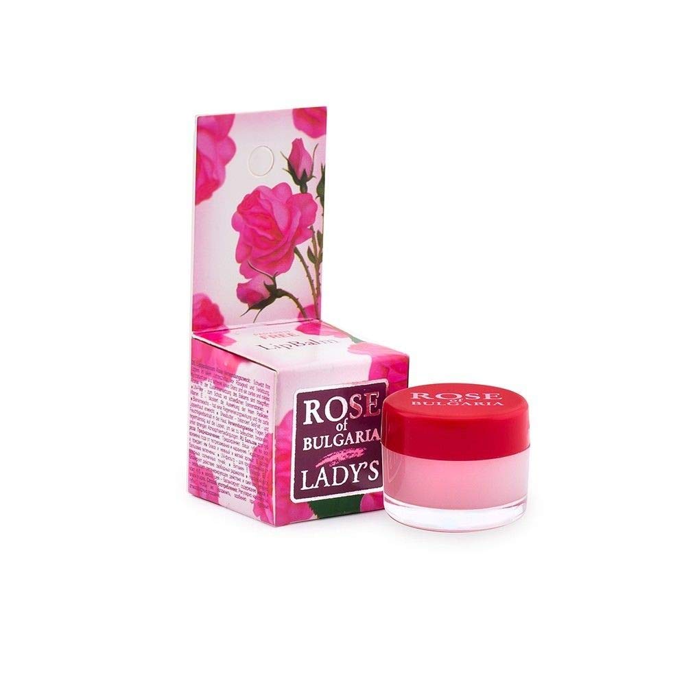 Organic Rose Lip Balm - Paraben-Free, Hydrating & Nourishing for Dry Lips - Perfect for Daily Use, Travel & On-the-Go Care