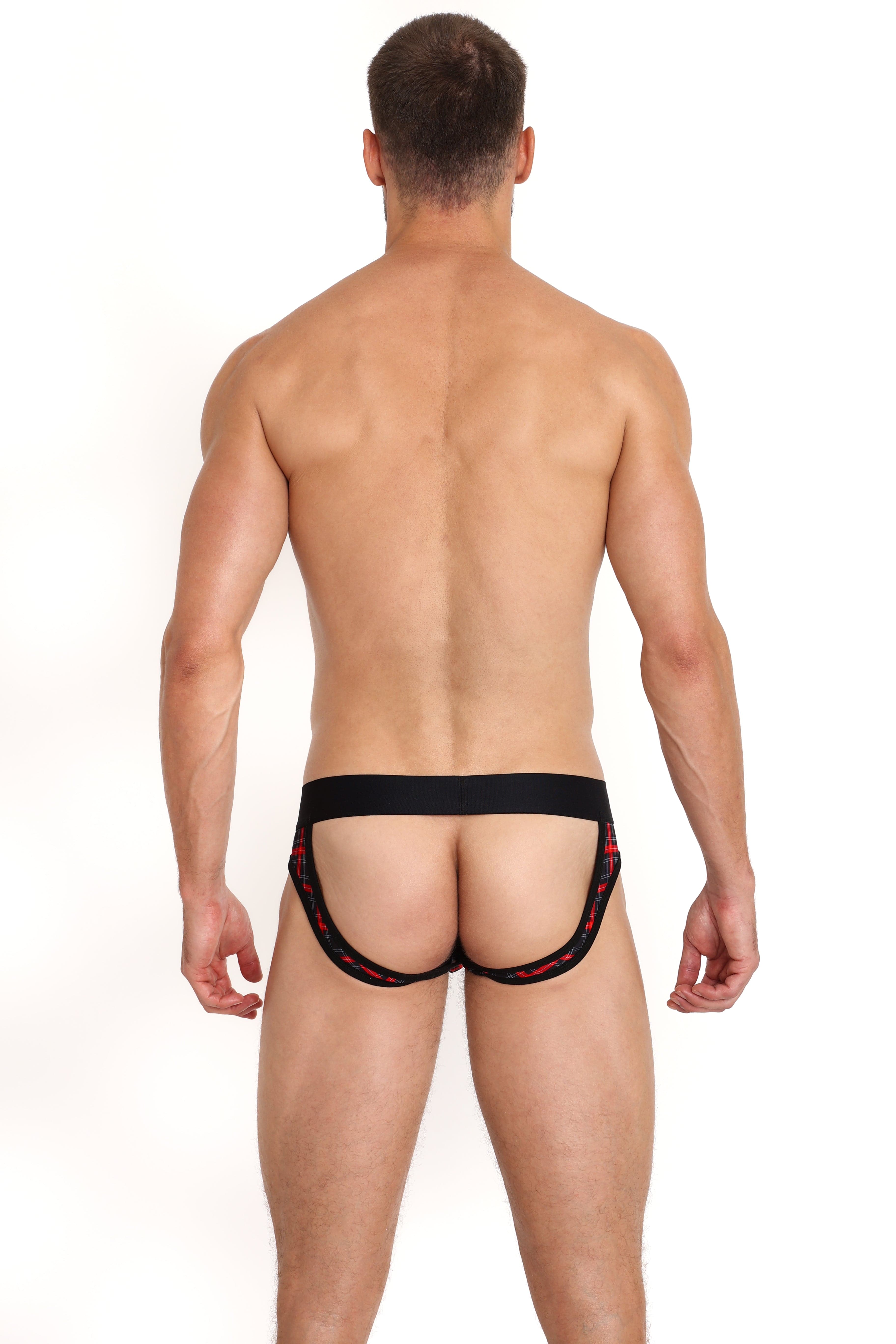 Tartan Plaid Y Jock - Classic Scottish Pattern Men's Underwear for Comfort & Style - Perfect for Sports, Workout & Everyday Wear