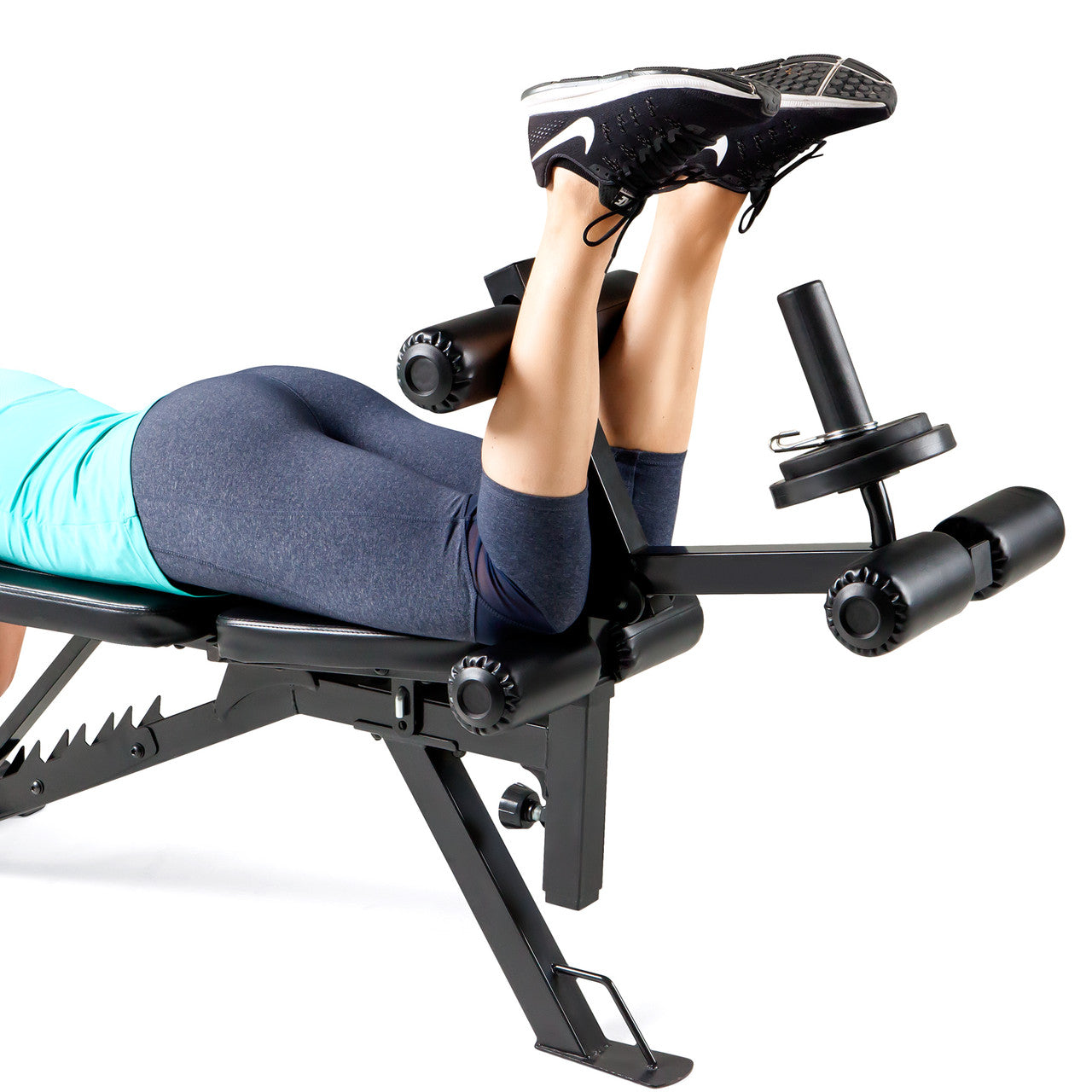 Marcy Deluxe Utility Weight Bench SB 350 - Adjustable Home Gym Equipment for Strength Training & Workouts - Perfect for Home Gym, Fitness Enthusiasts & Bodybuilding