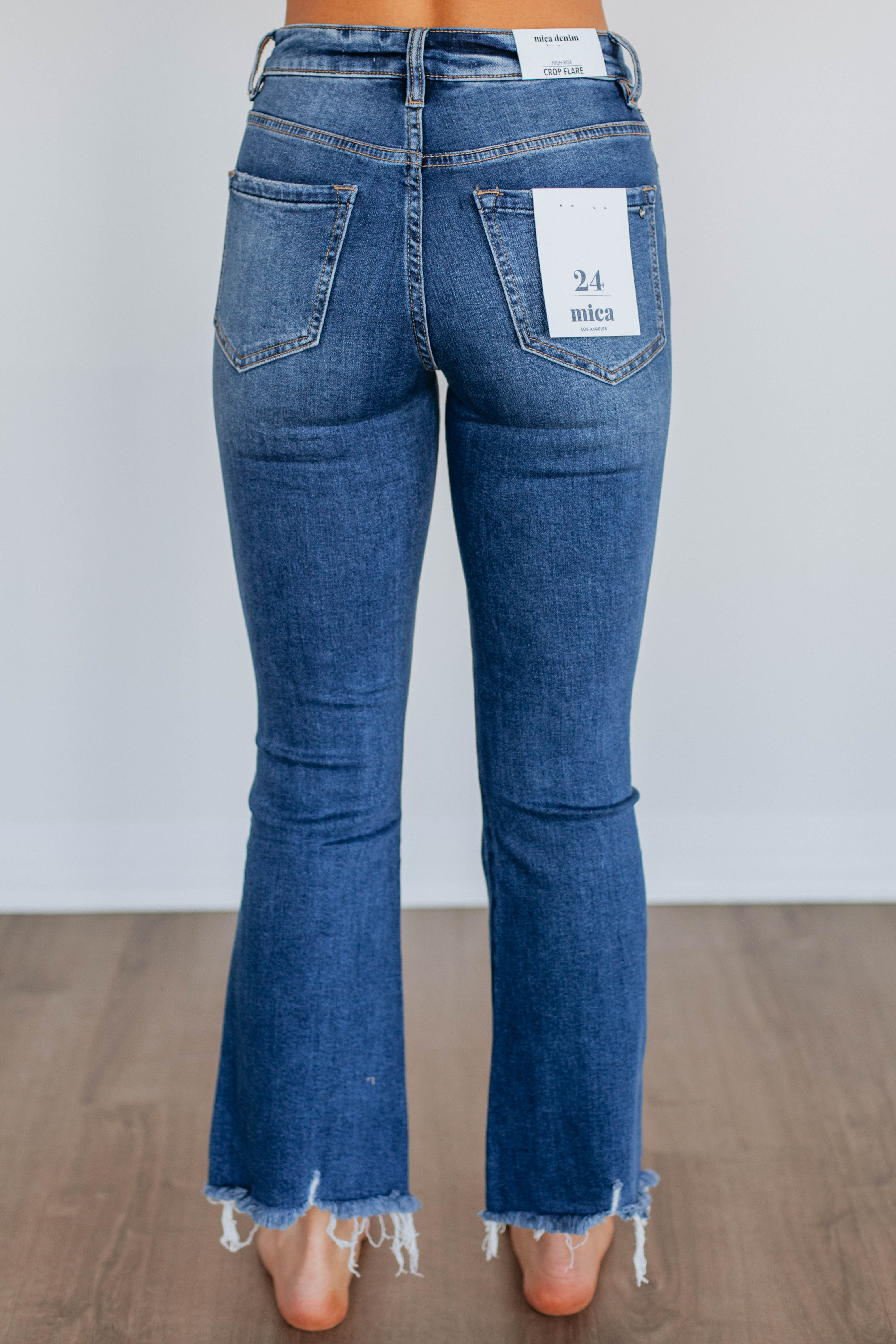 Chandra Mica Jeans for Women - High Waist Stretch Denim Pants - Comfortable & Stylish Jeans for Everyday Wear, Work, and Casual Outings