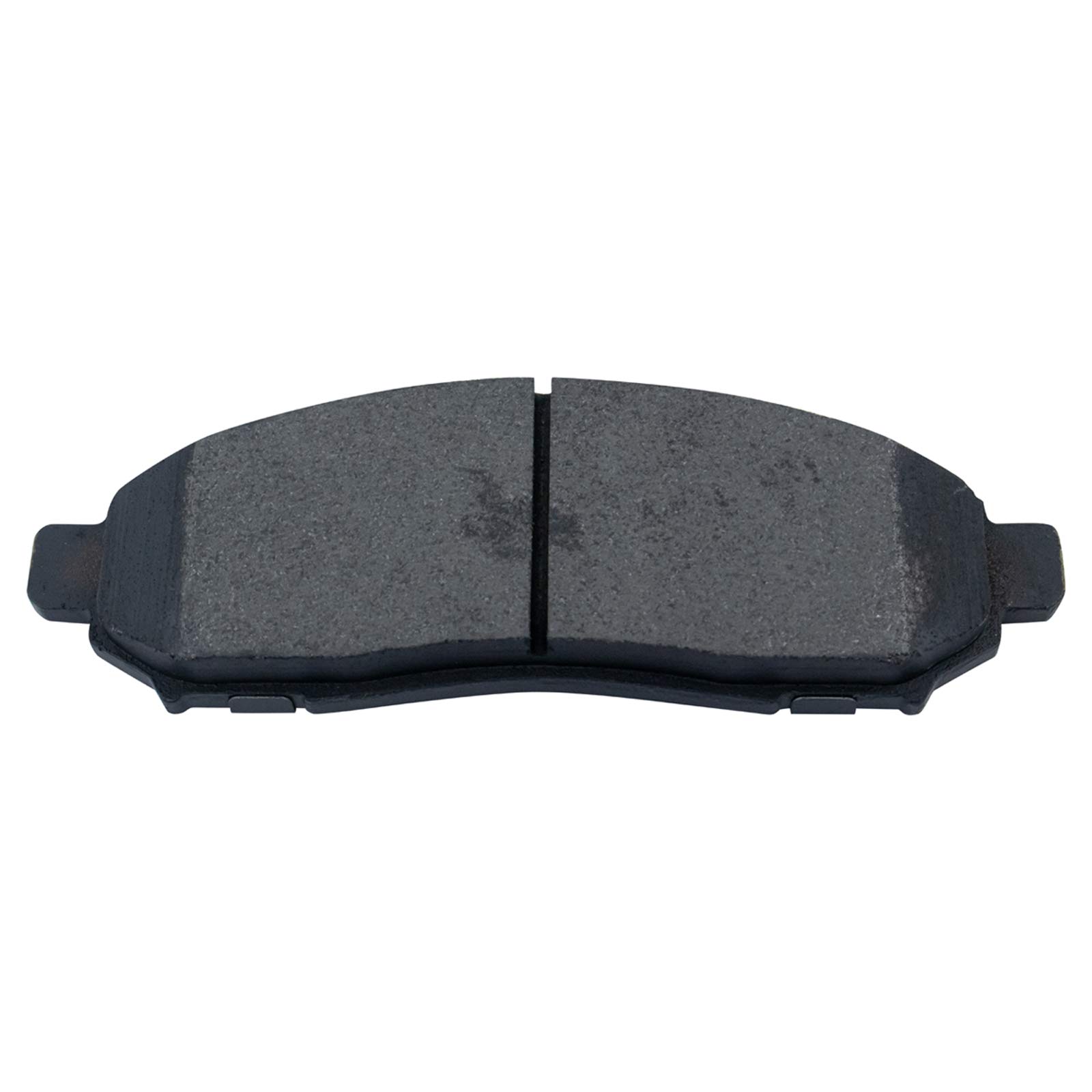 TRQ Front Posi Ceramic Brake Pads & Performance Rotors with Wheel Hub Bearing Kit - High-Performance Braking for Trucks, SUVs, and Off-Road Vehicles