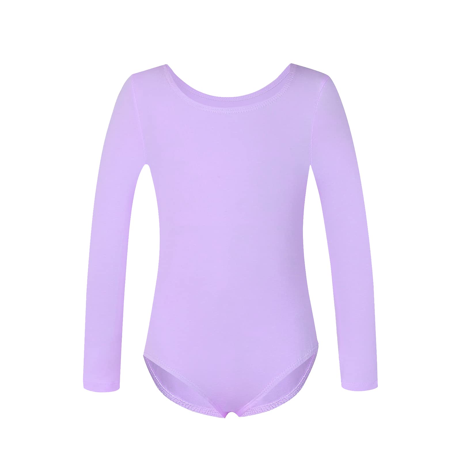 Phineein Girls Long Sleeve Team Basic Leotards for Kids - Dance, Gymnastics & Ballet Practice Wear