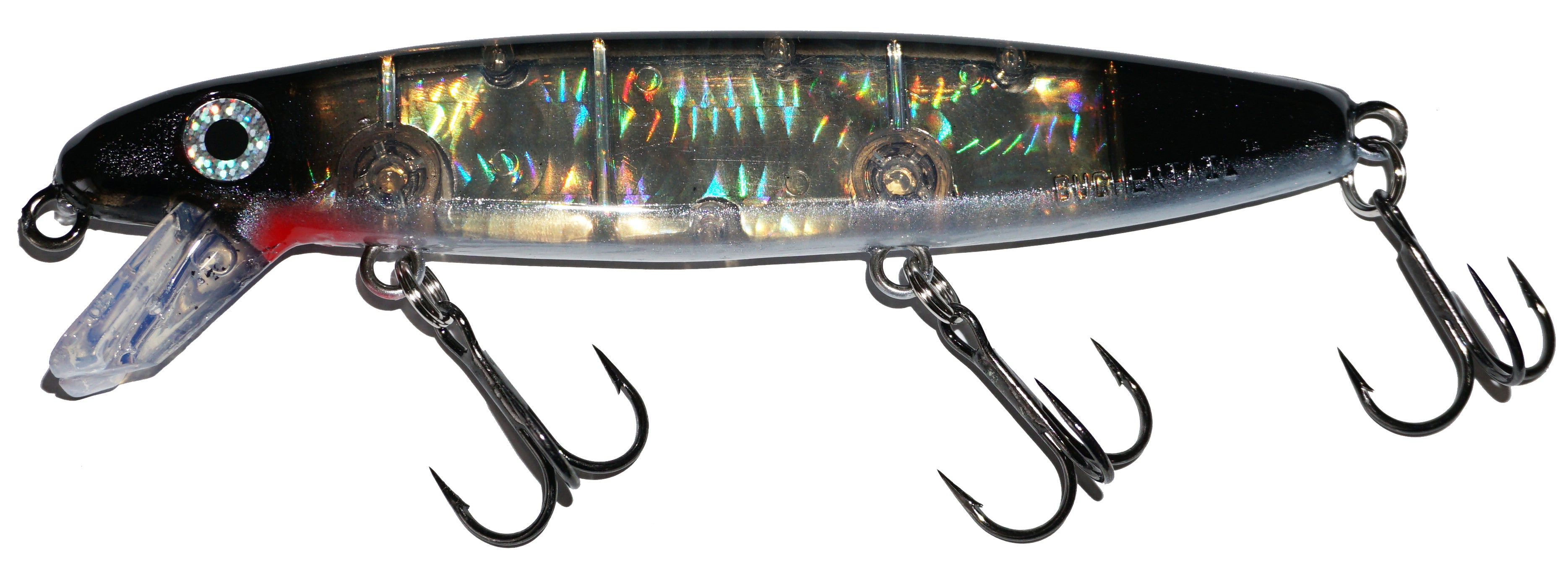 Bucher Prism 7 Shallow Raider Crankbait Fishing Lure - Topwater Bass Fishing Bait for Freshwater & Saltwater - Perfect for Shallow Water, Rivers, and Lakes