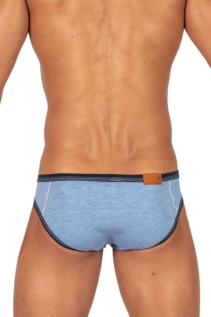 Private Structure Barn Boy Low Rise Mini Brief - Comfortable Men's Underwear for Everyday Wear, Gym & Lounge - Soft Cotton Blend, Breathable & Lightweight